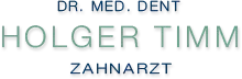 Dr. Holger Timm – Zahnarzt in Hamburg Langenhorn Logo